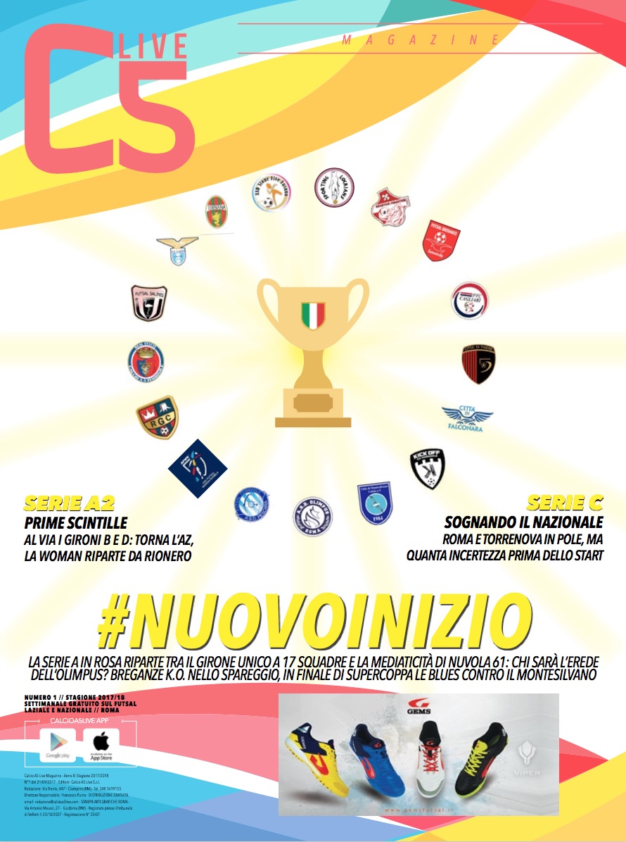 Copertina maschile numero: 01, anno: 2017