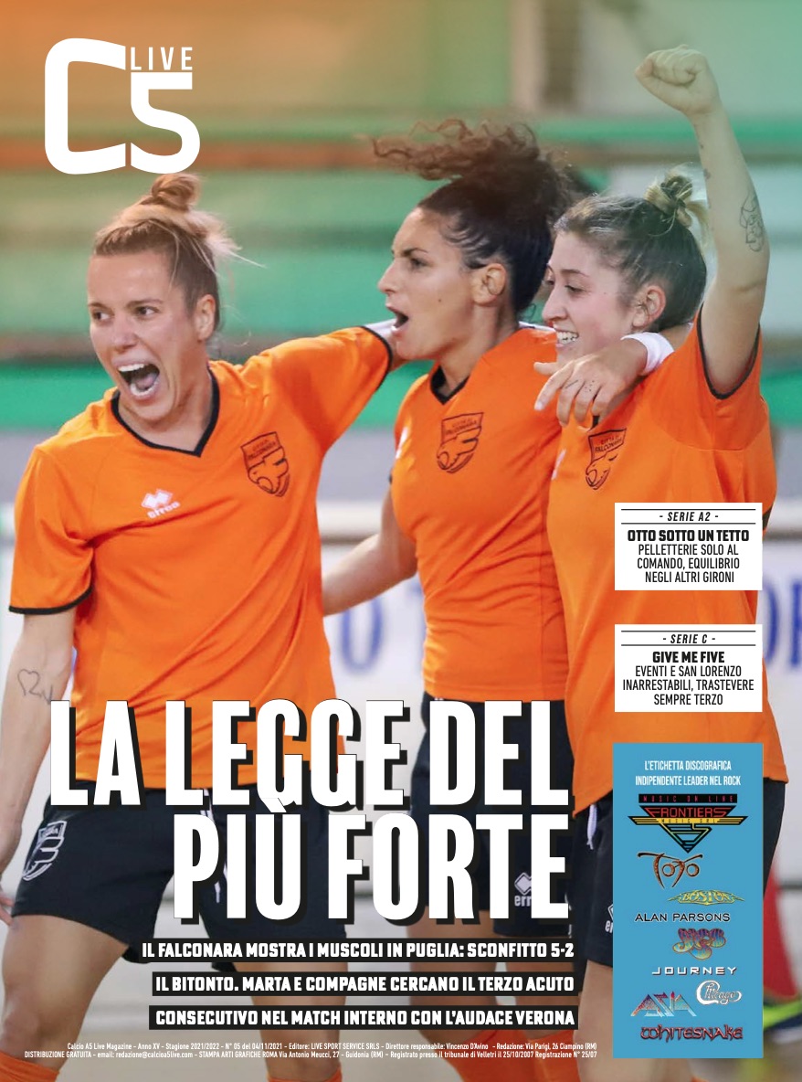 Copertina maschile numero: 05, anno: 2021