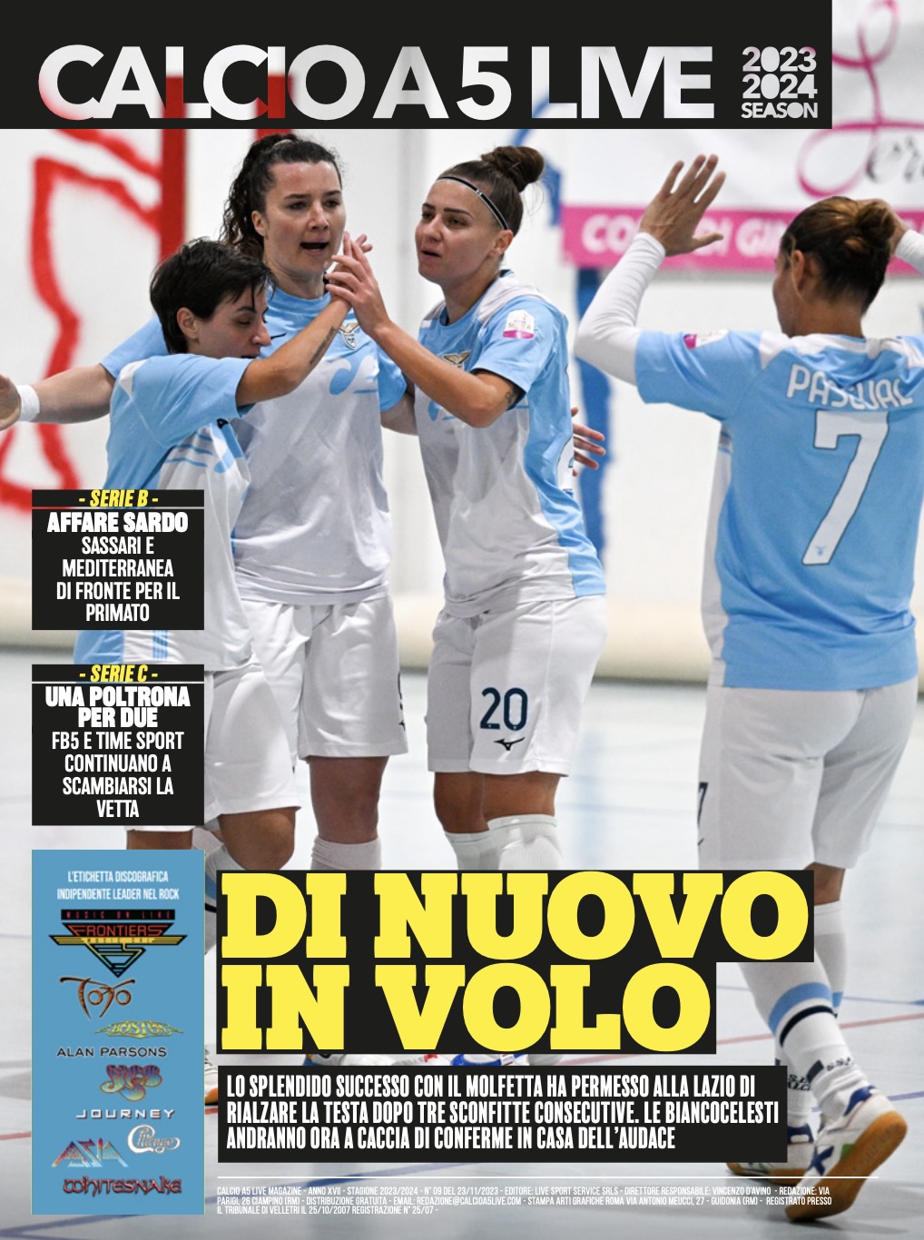Copertina maschile numero: 09, anno: 2023