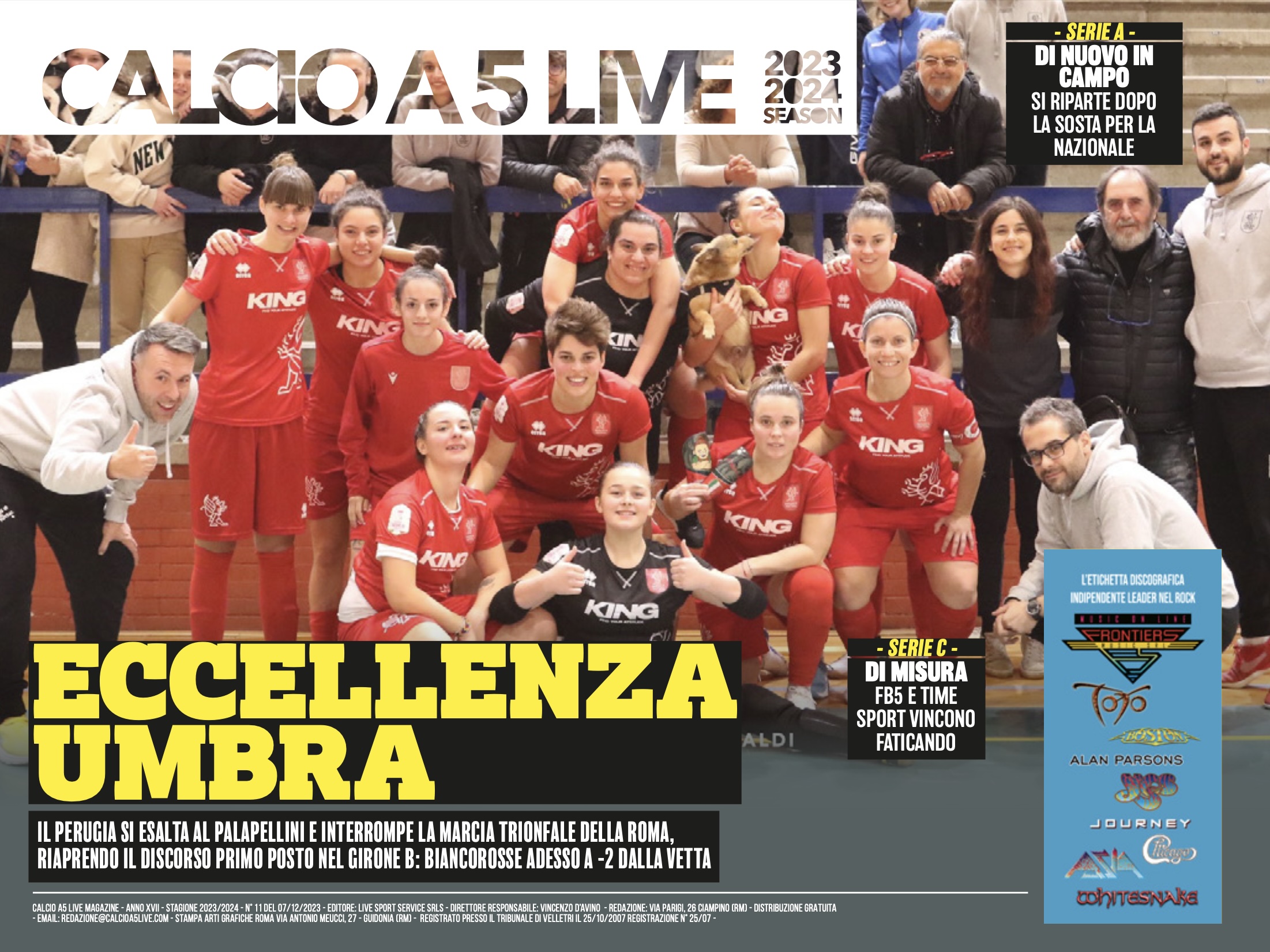 Copertina maschile numero: 11, anno: 2023