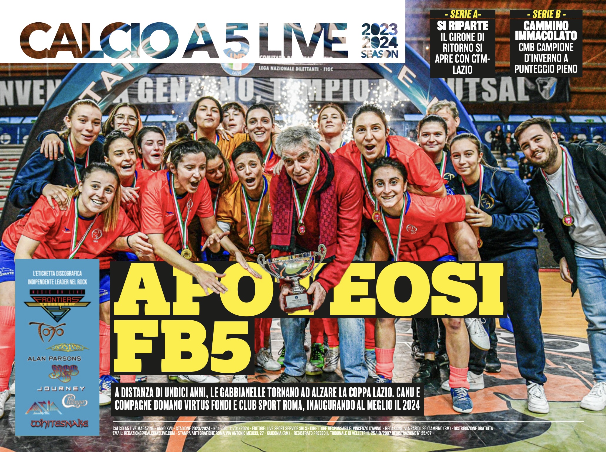 Copertina maschile numero: 15, anno: 2023