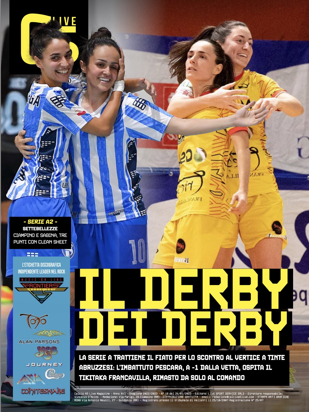Copertina maschile numero: 18, anno: 2022