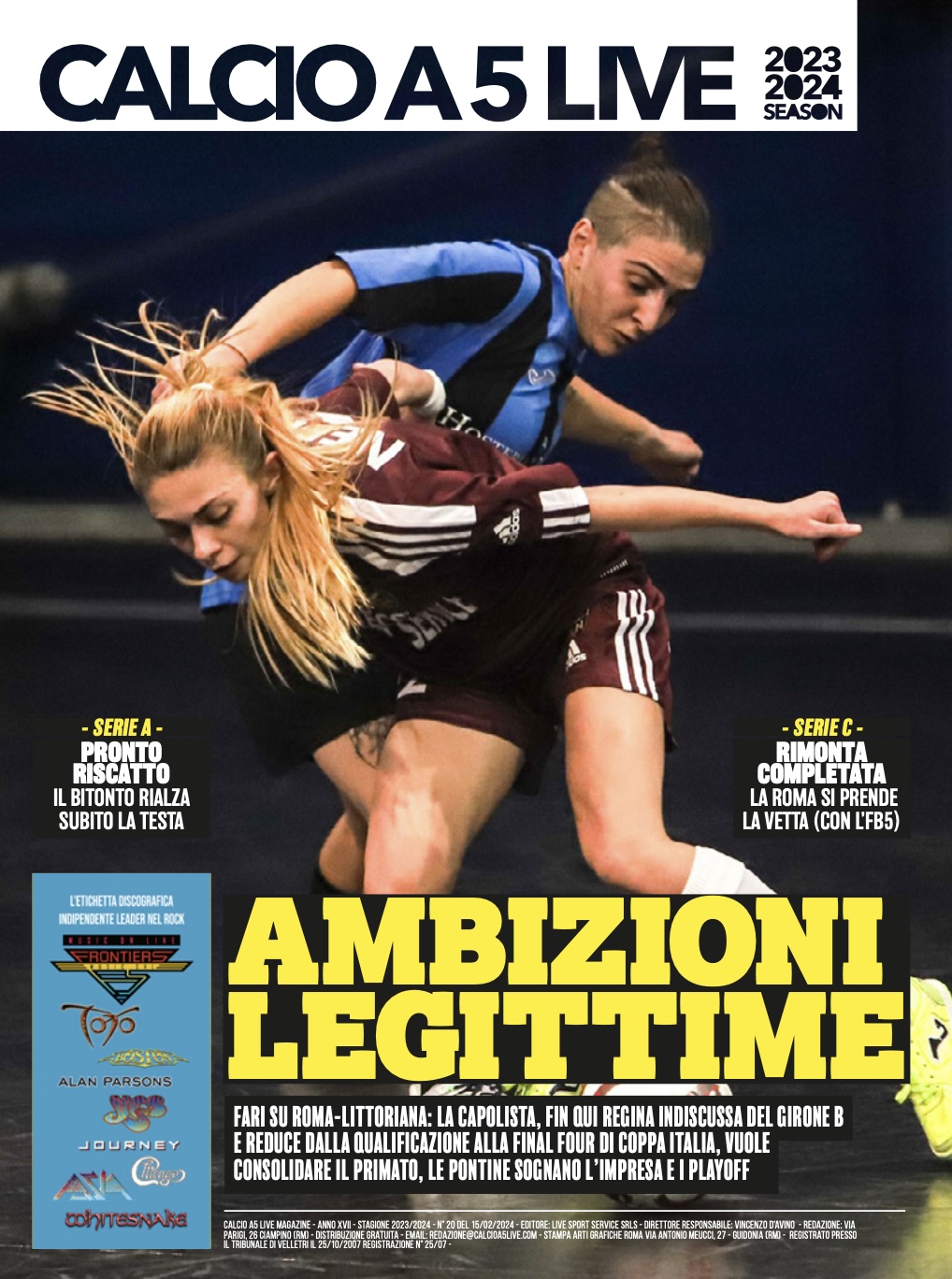 Copertina maschile numero: 20, anno: 2023