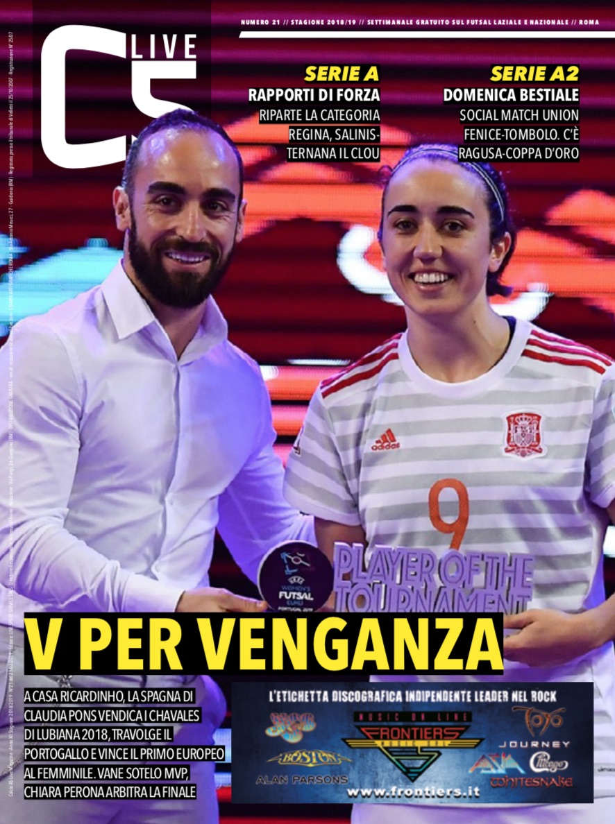 Copertina maschile numero: 21, anno: 2018