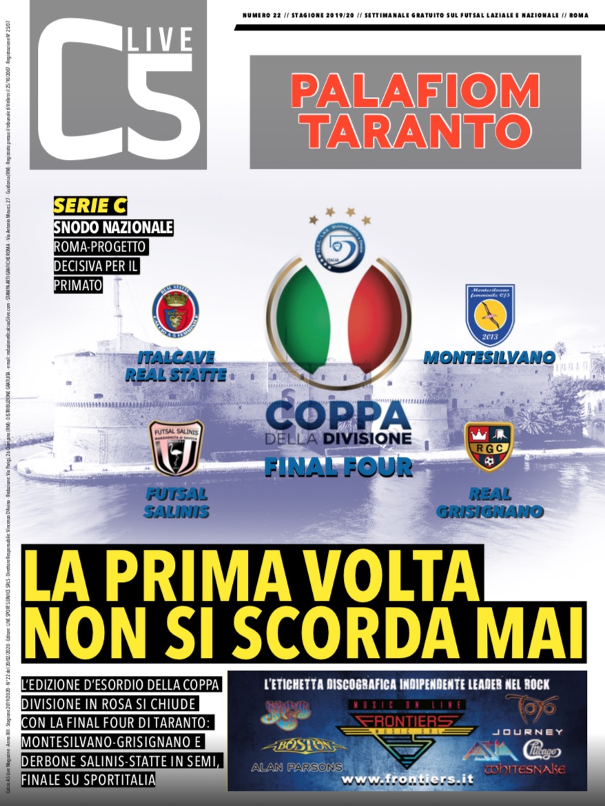 Copertina maschile numero: 22, anno: 2019