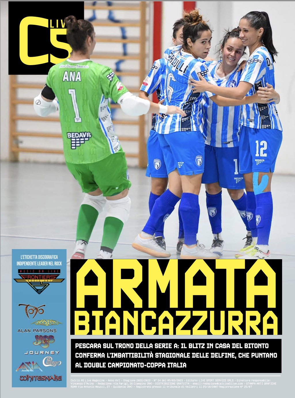 Copertina maschile numero: 24, anno: 2022