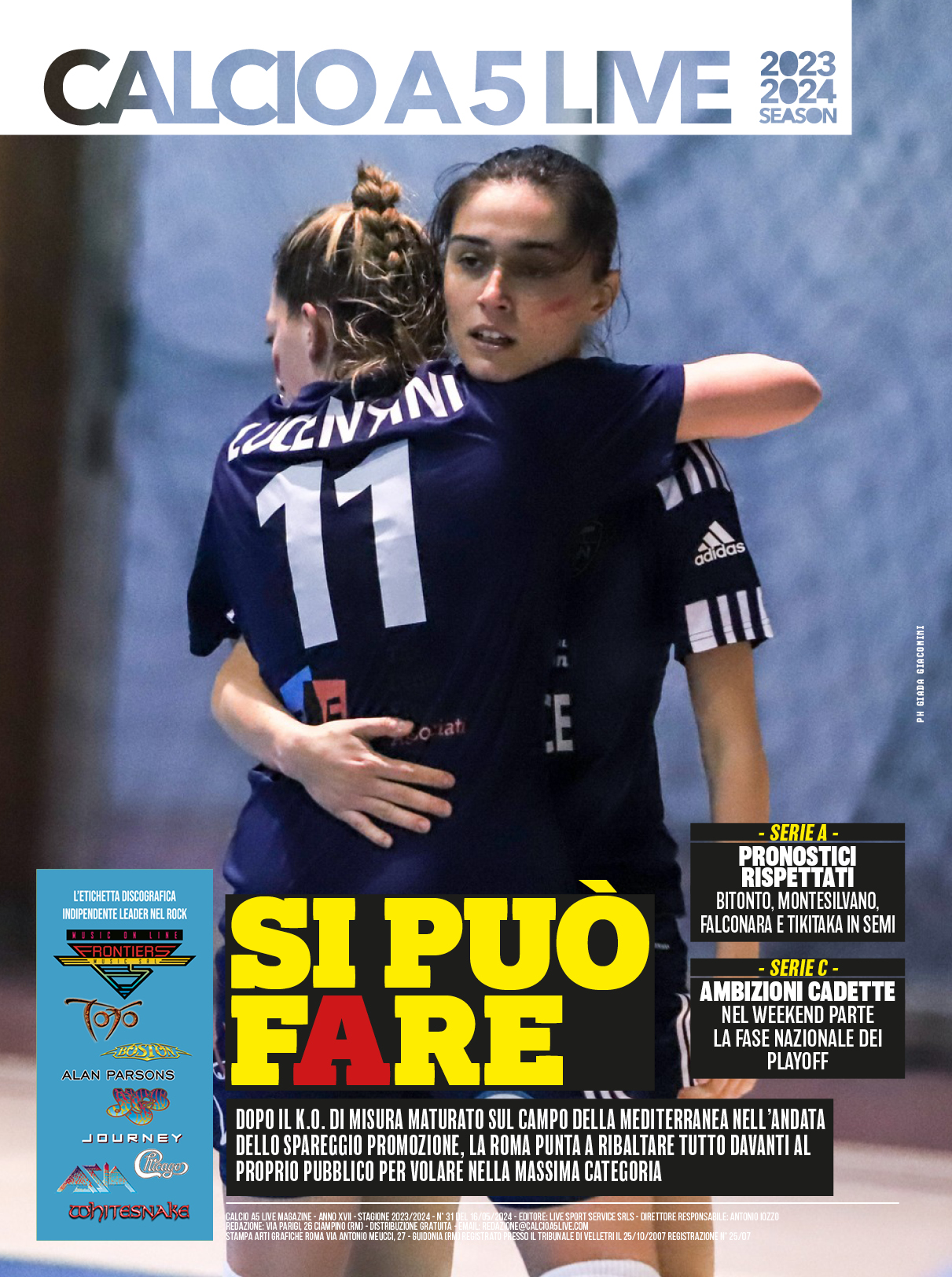 Copertina maschile numero: 31, anno: 2023