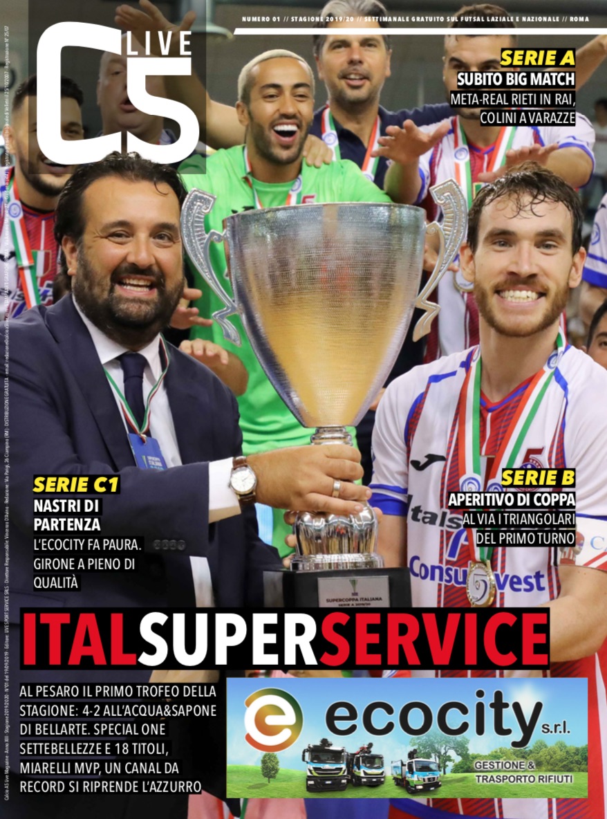 Copertina maschile numero: 01, anno: 2019