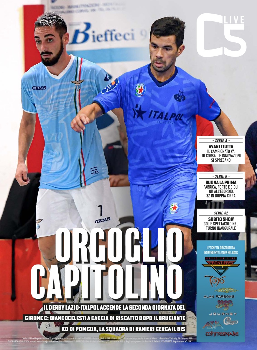 Copertina maschile numero: 02, anno: 2021