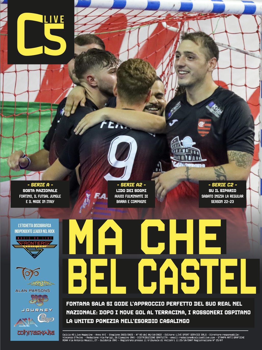 Copertina maschile numero: 03, anno: 2022