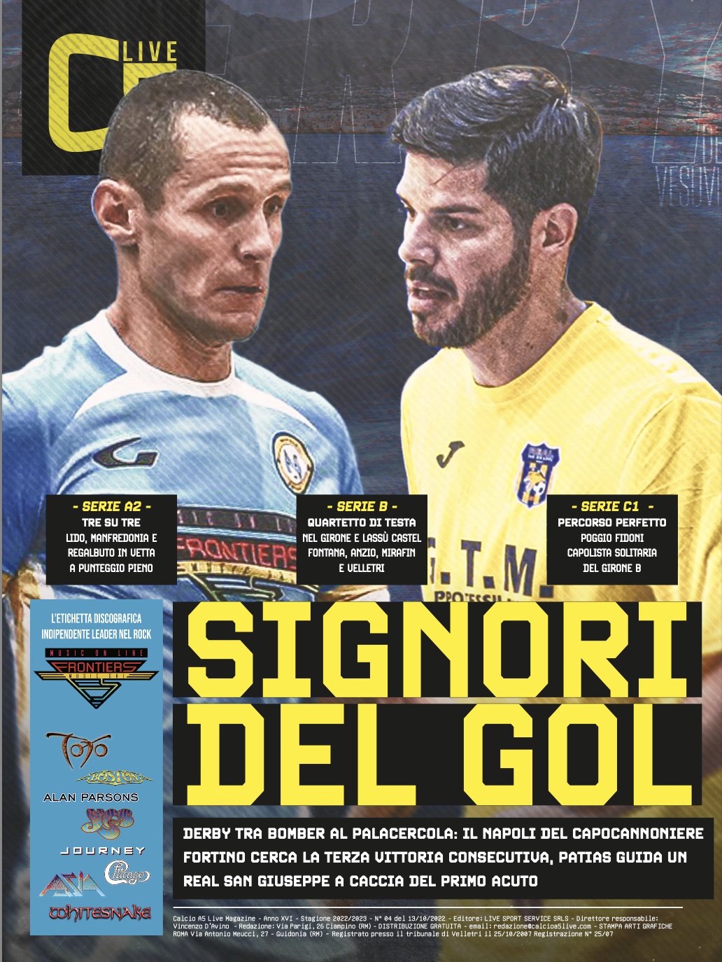 Copertina maschile numero: 04, anno: 2022