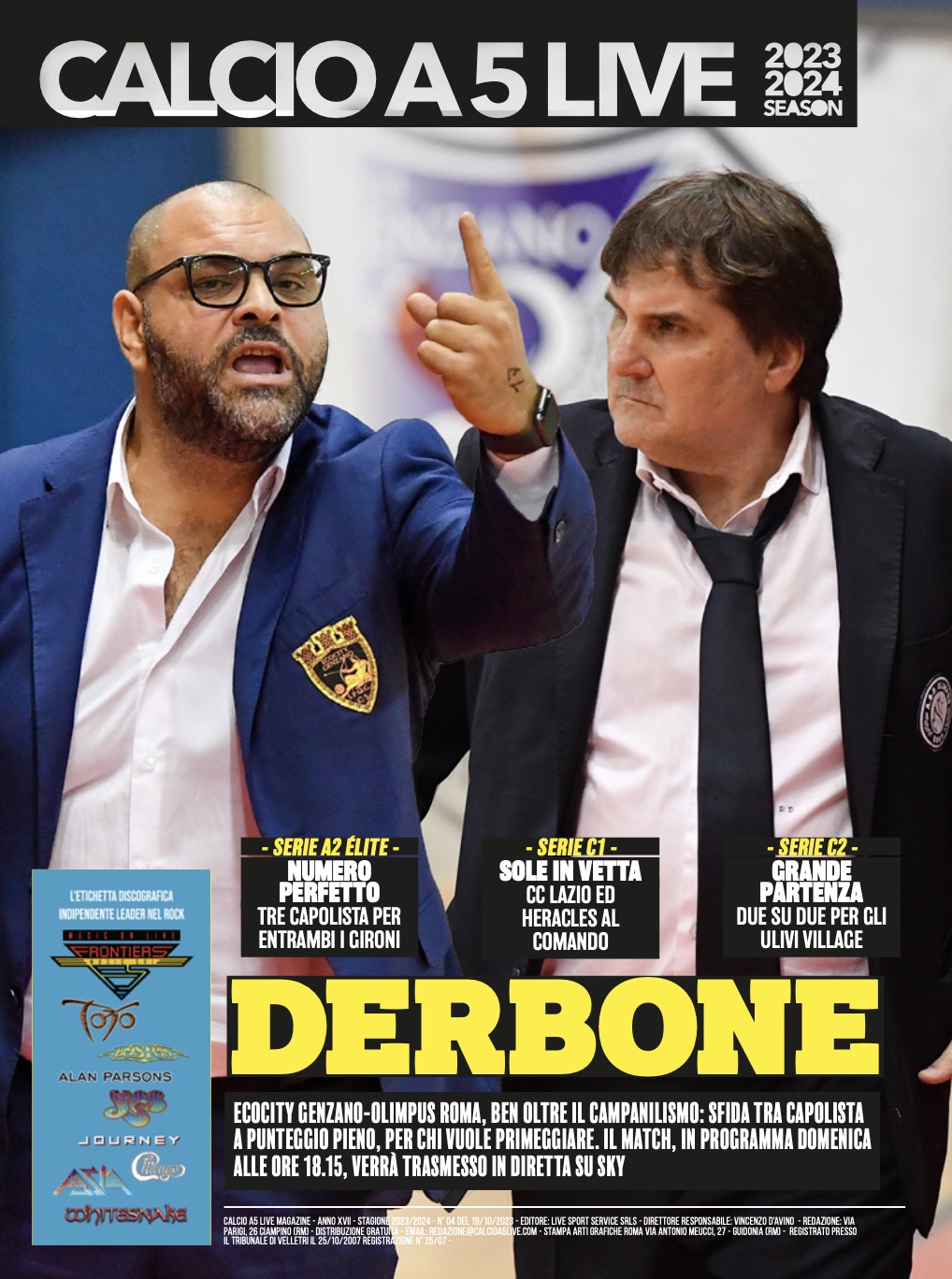 Copertina maschile numero: 04, anno: 2023