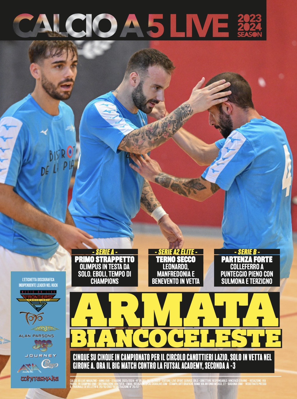 Copertina maschile numero: 05, anno: 2023