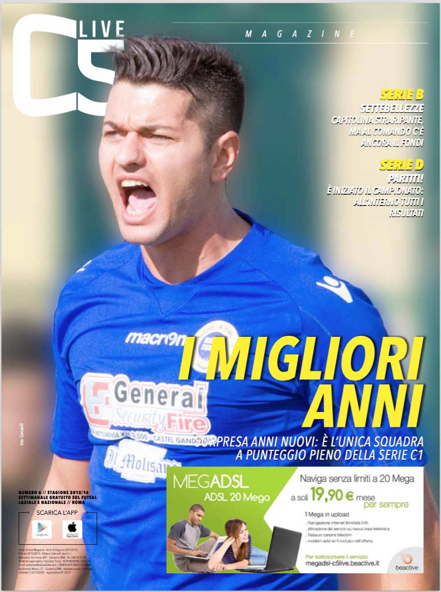 Copertina maschile numero: 06, anno: 2015
