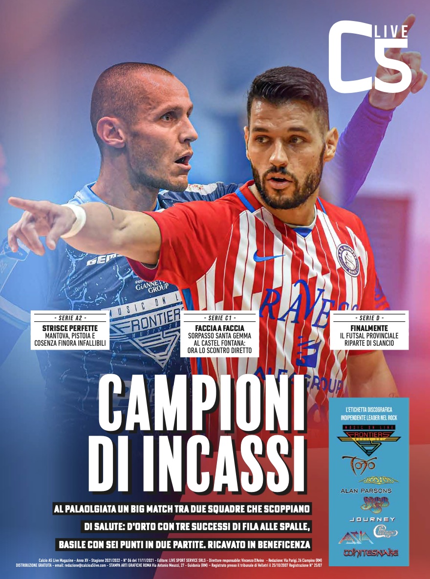 Copertina maschile numero: 06, anno: 2021