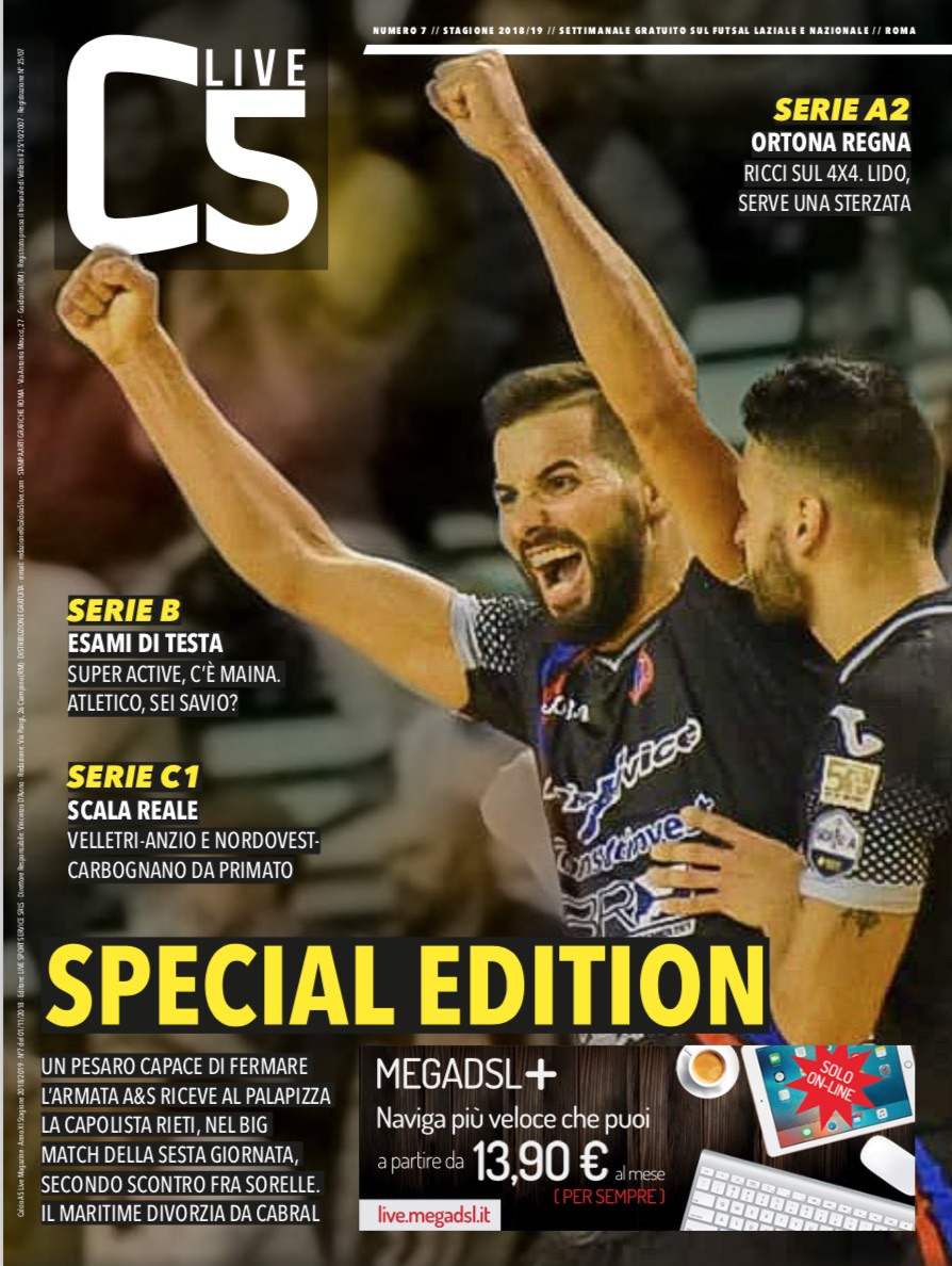 Copertina maschile numero: 07, anno: 2018