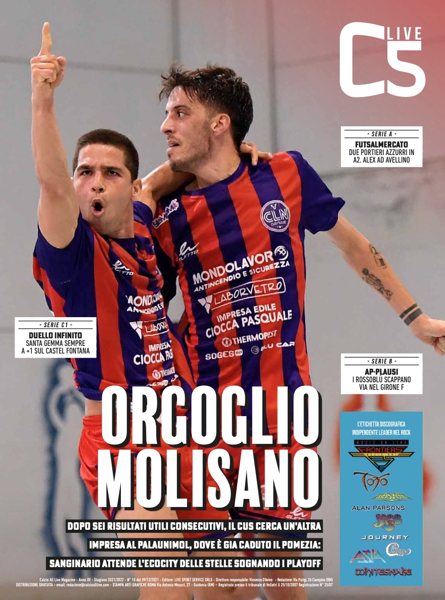 Copertina maschile numero: 10, anno: 2021