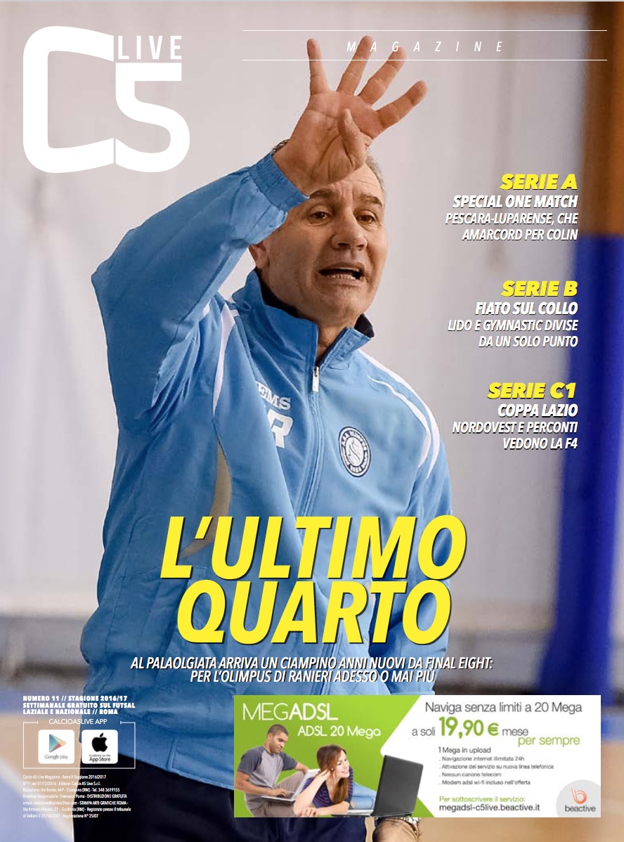 Copertina maschile numero: 11, anno: 2016