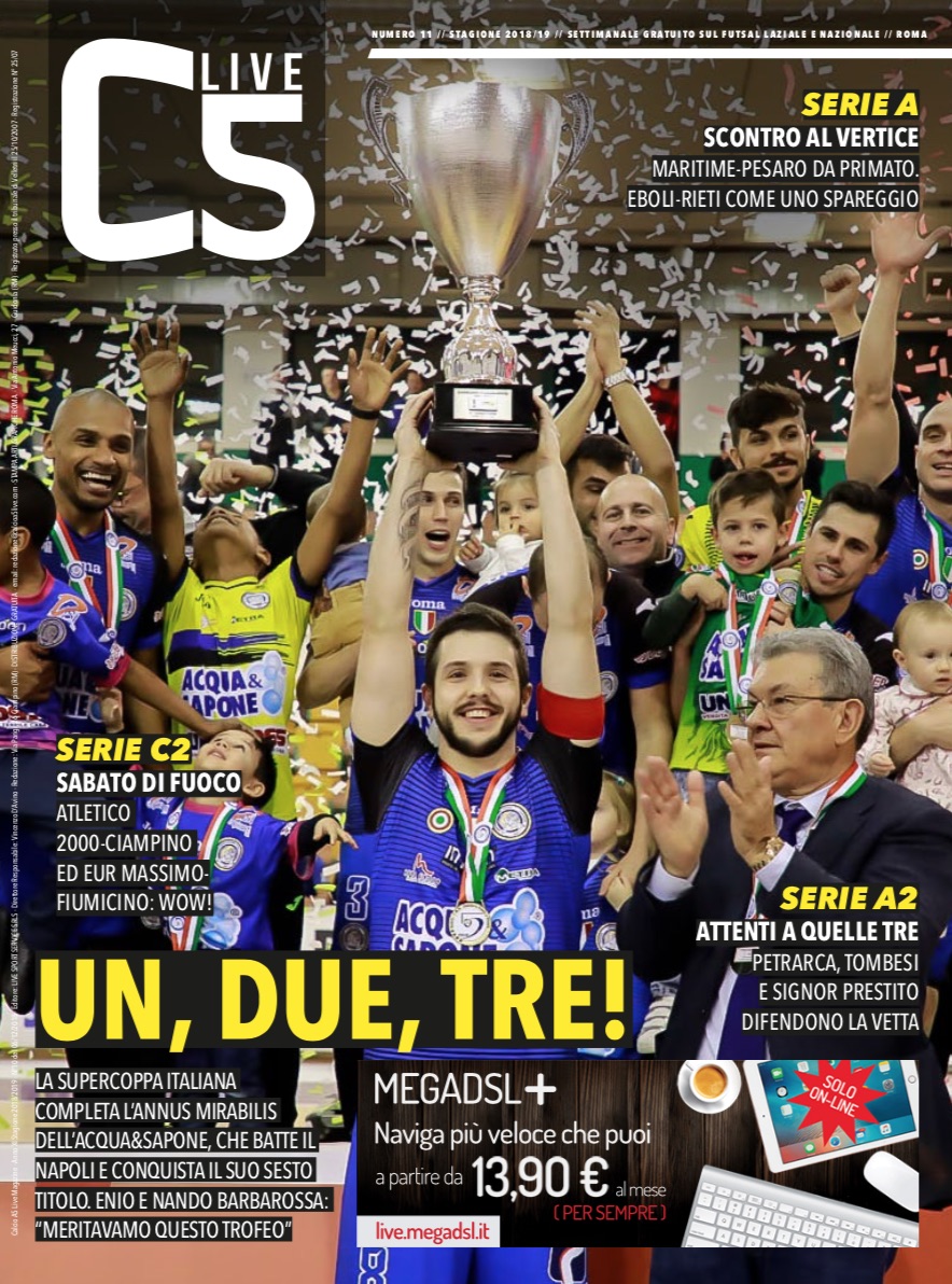Copertina maschile numero: 11, anno: 2018