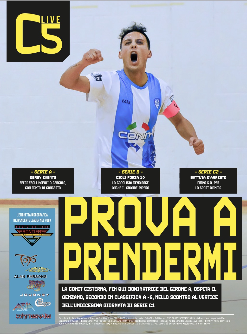 Copertina maschile numero: 11, anno: 2022