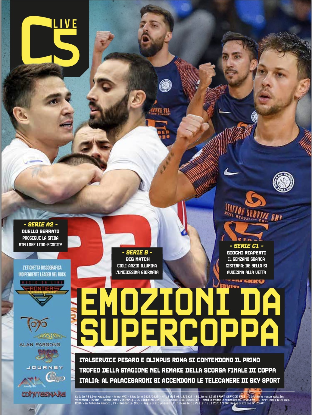 Copertina maschile numero: 12, anno: 2022