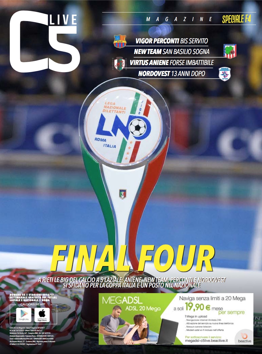 Copertina maschile numero: 14, anno: 2016