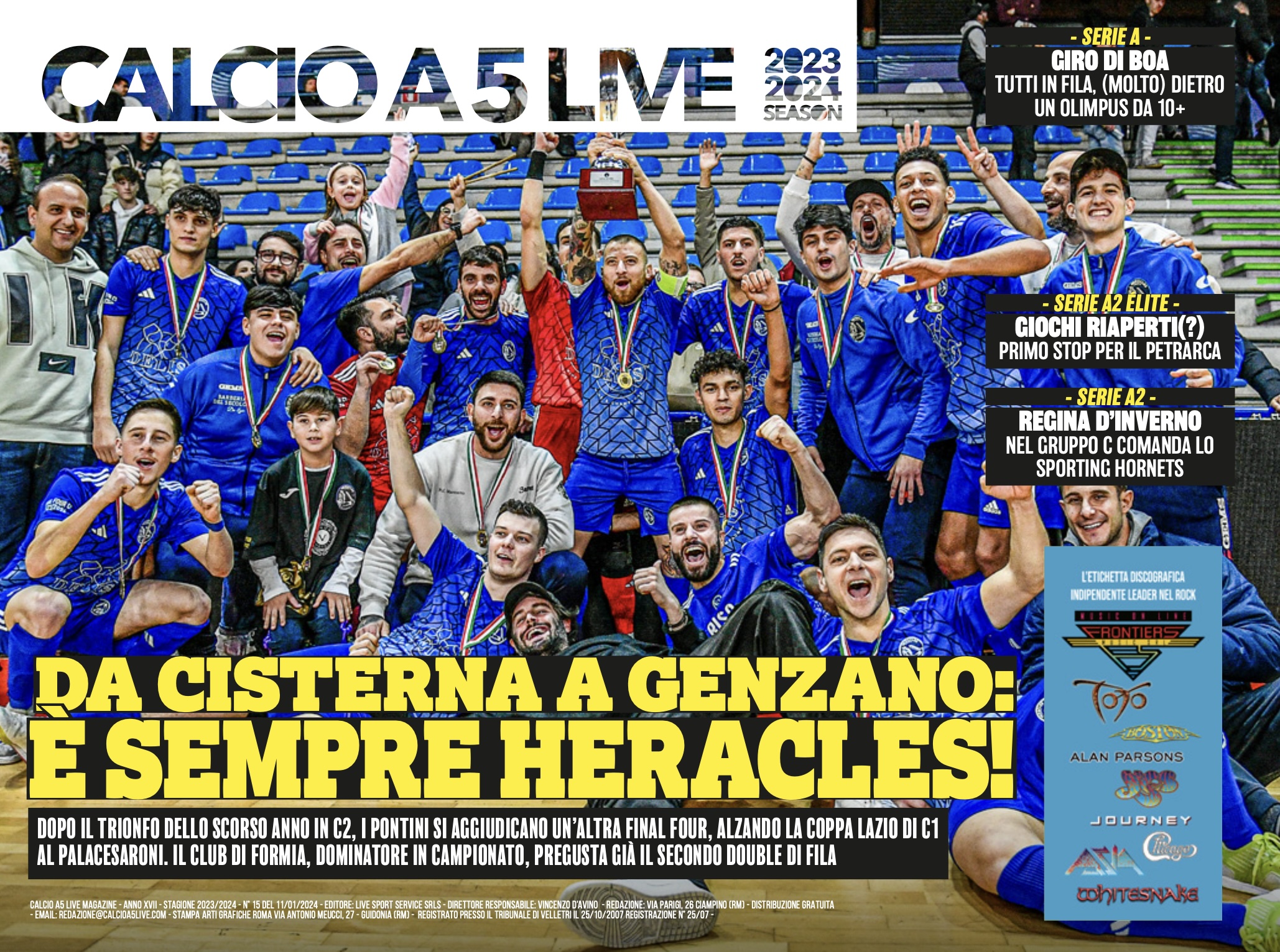 Copertina maschile numero: 15, anno: 2023