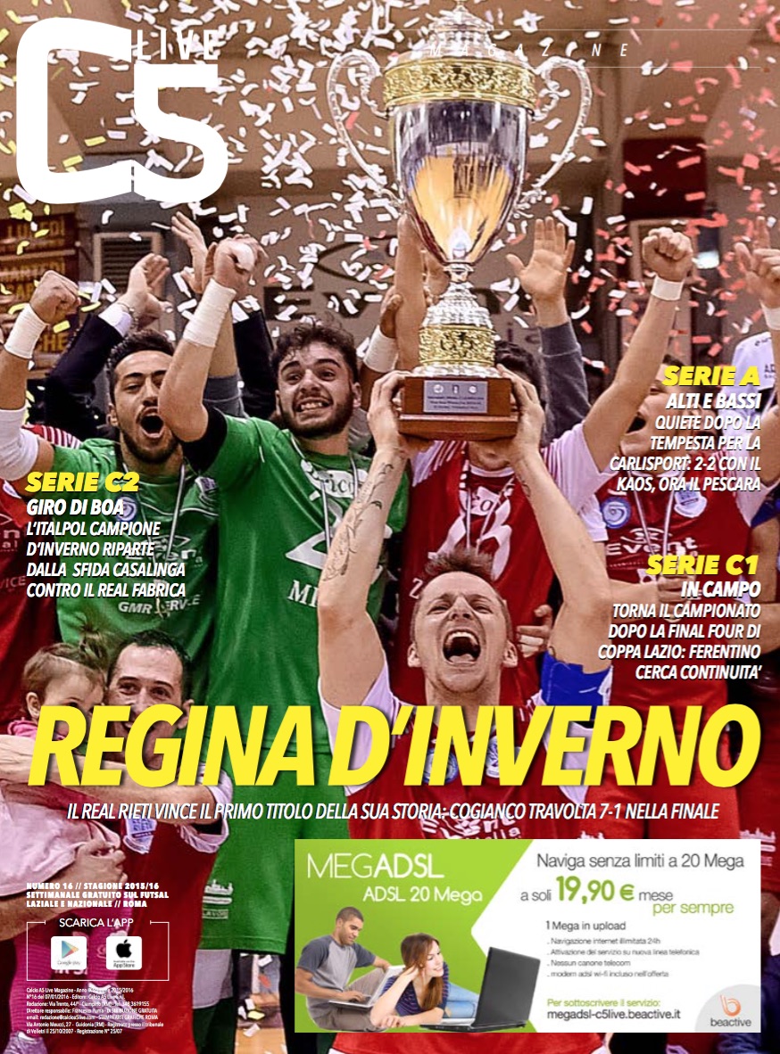 Copertina maschile numero: 16, anno: 2015