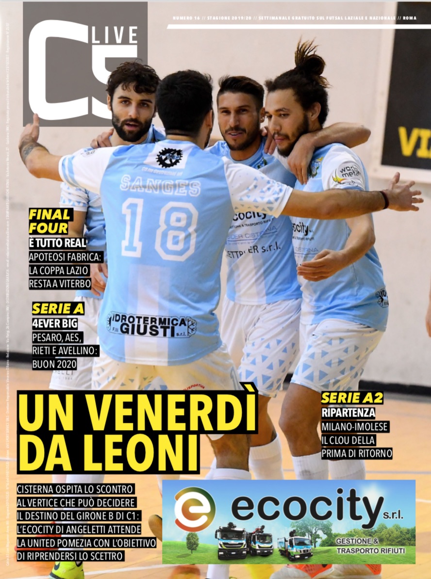 Copertina maschile numero: 16, anno: 2019