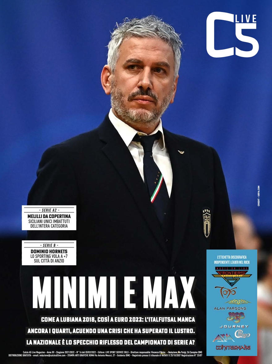 Copertina maschile numero: 16, anno: 2021
