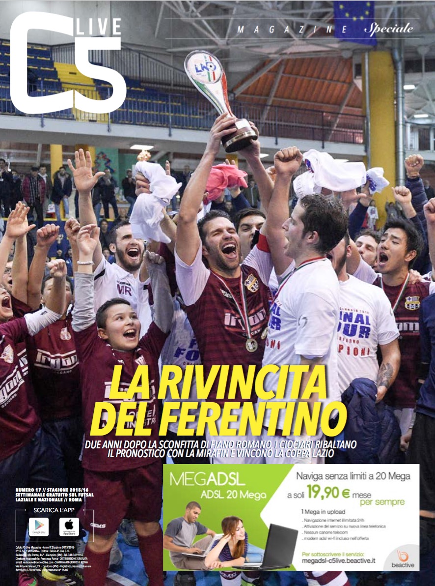 Copertina maschile numero: 17, anno: 2015