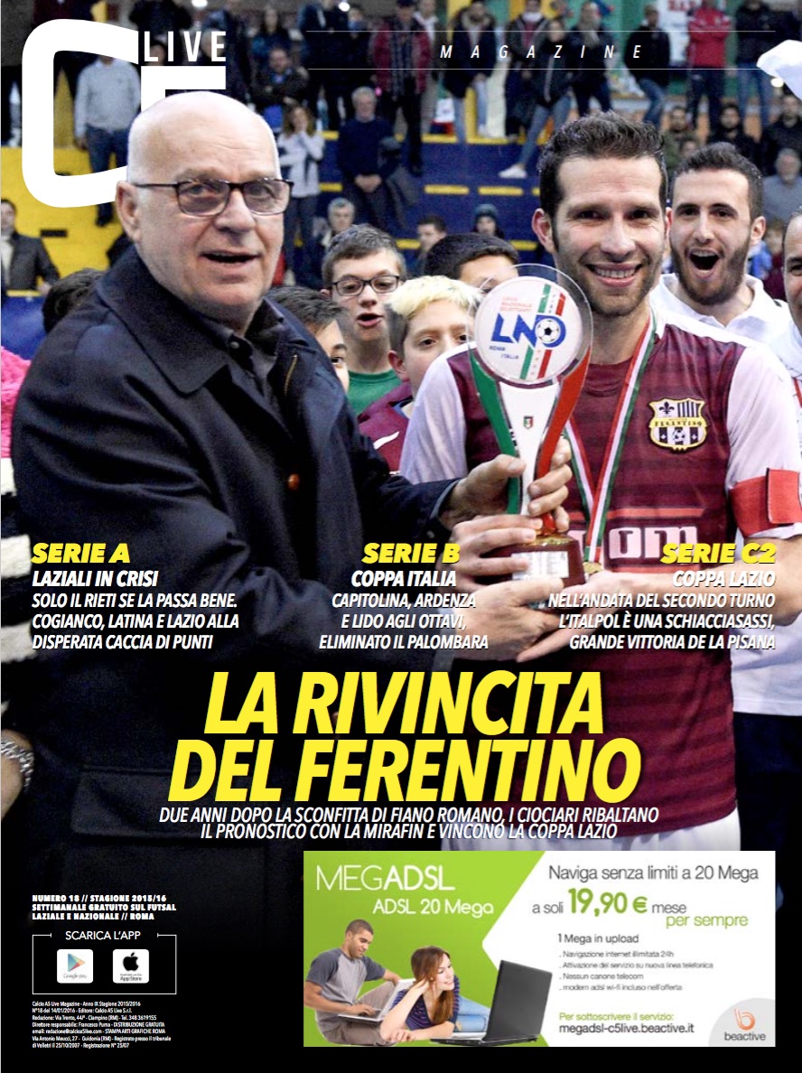 Copertina maschile numero: 18, anno: 2015