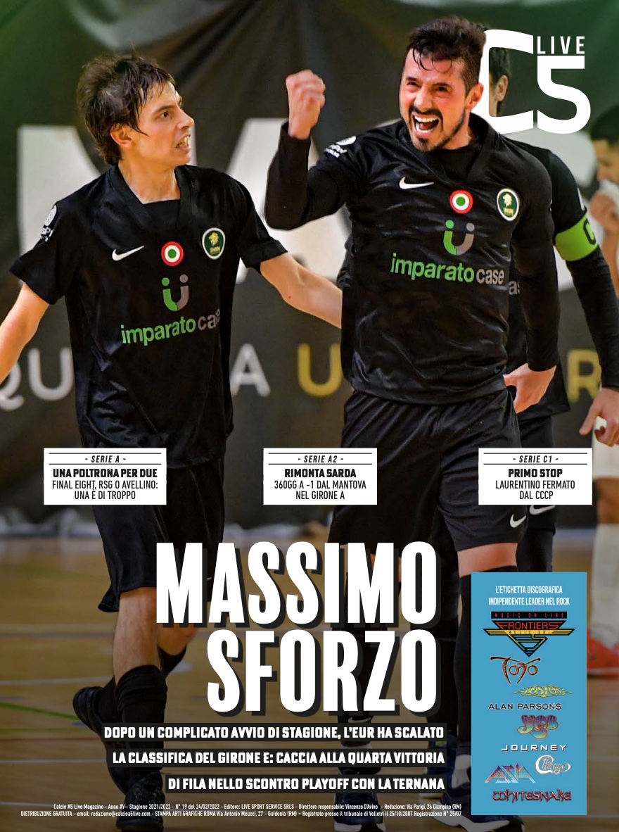 Copertina maschile numero: 19, anno: 2021