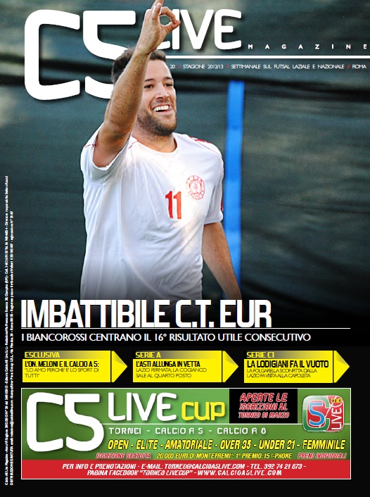Copertina maschile numero: 20, anno: 2012