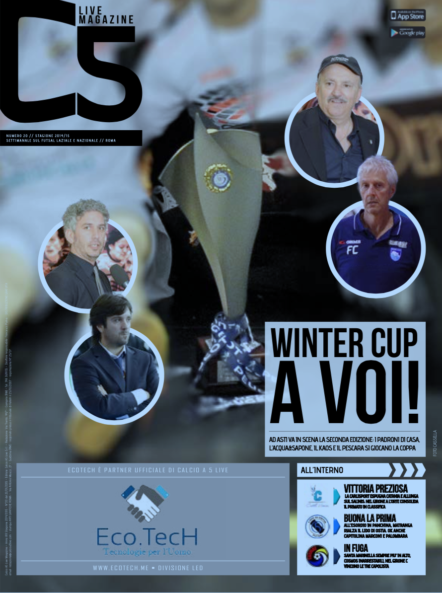 Copertina maschile numero: 20, anno: 2014
