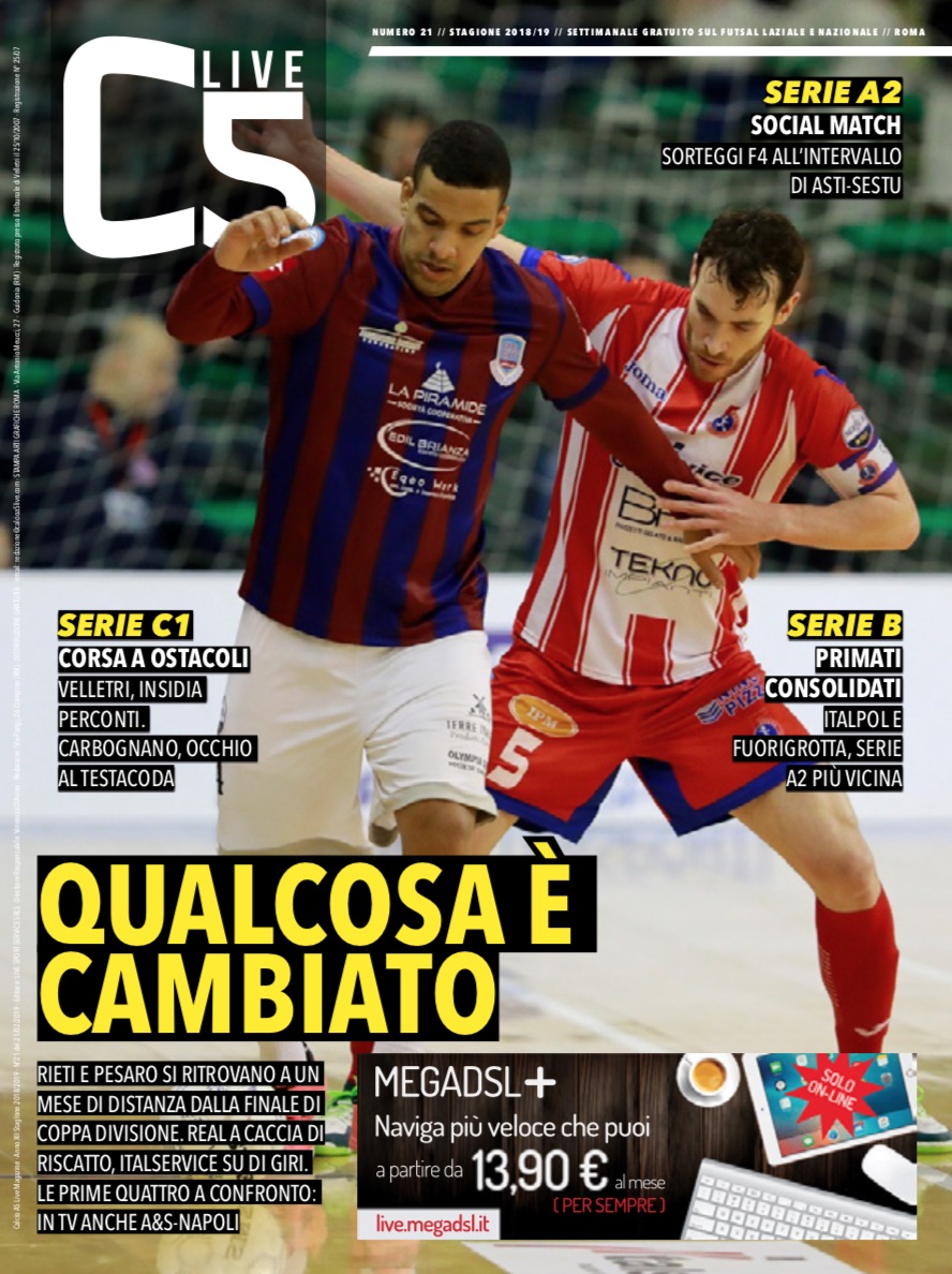 Copertina maschile numero: 21, anno: 2018