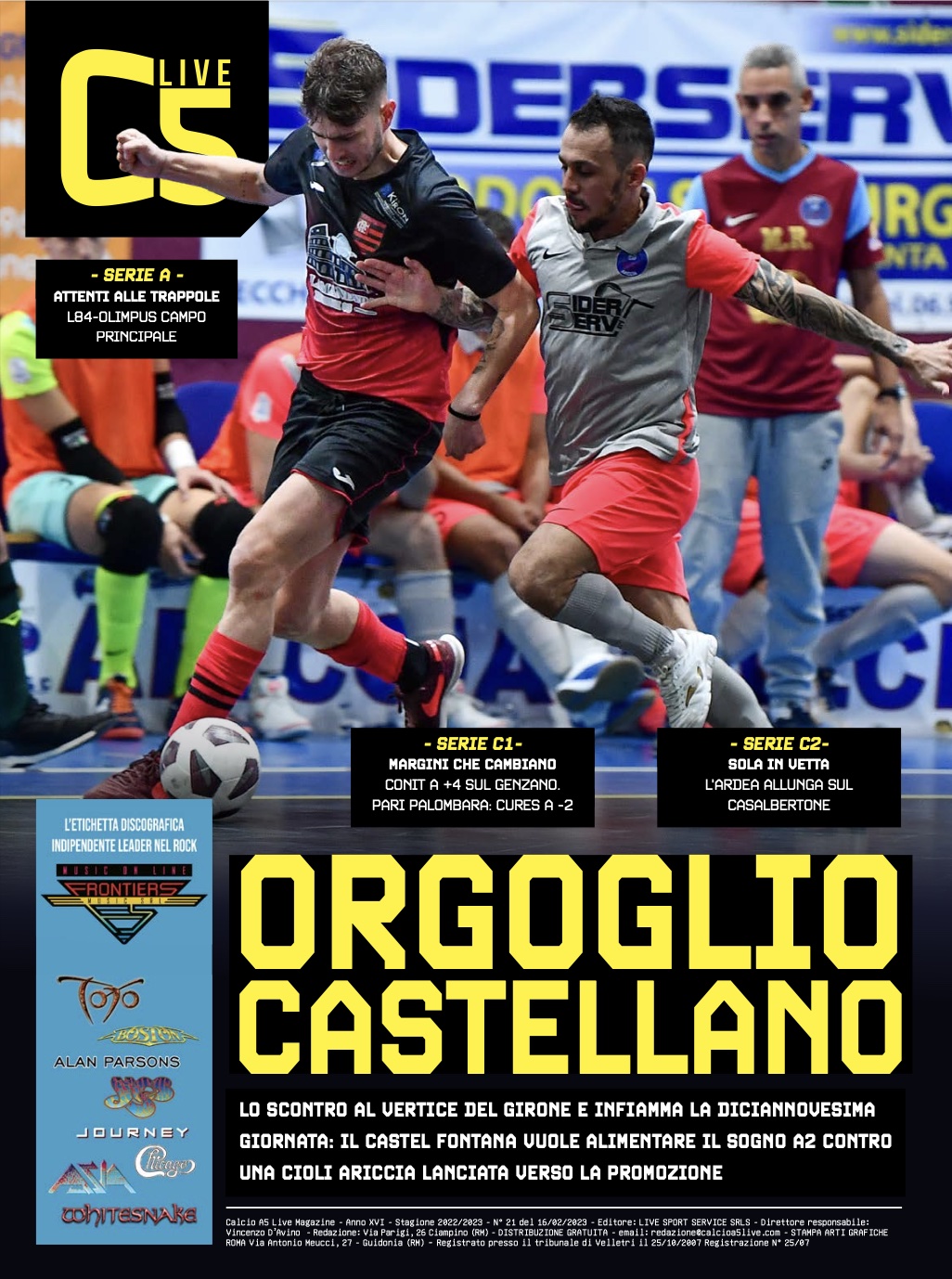 Copertina maschile numero: 21, anno: 2022