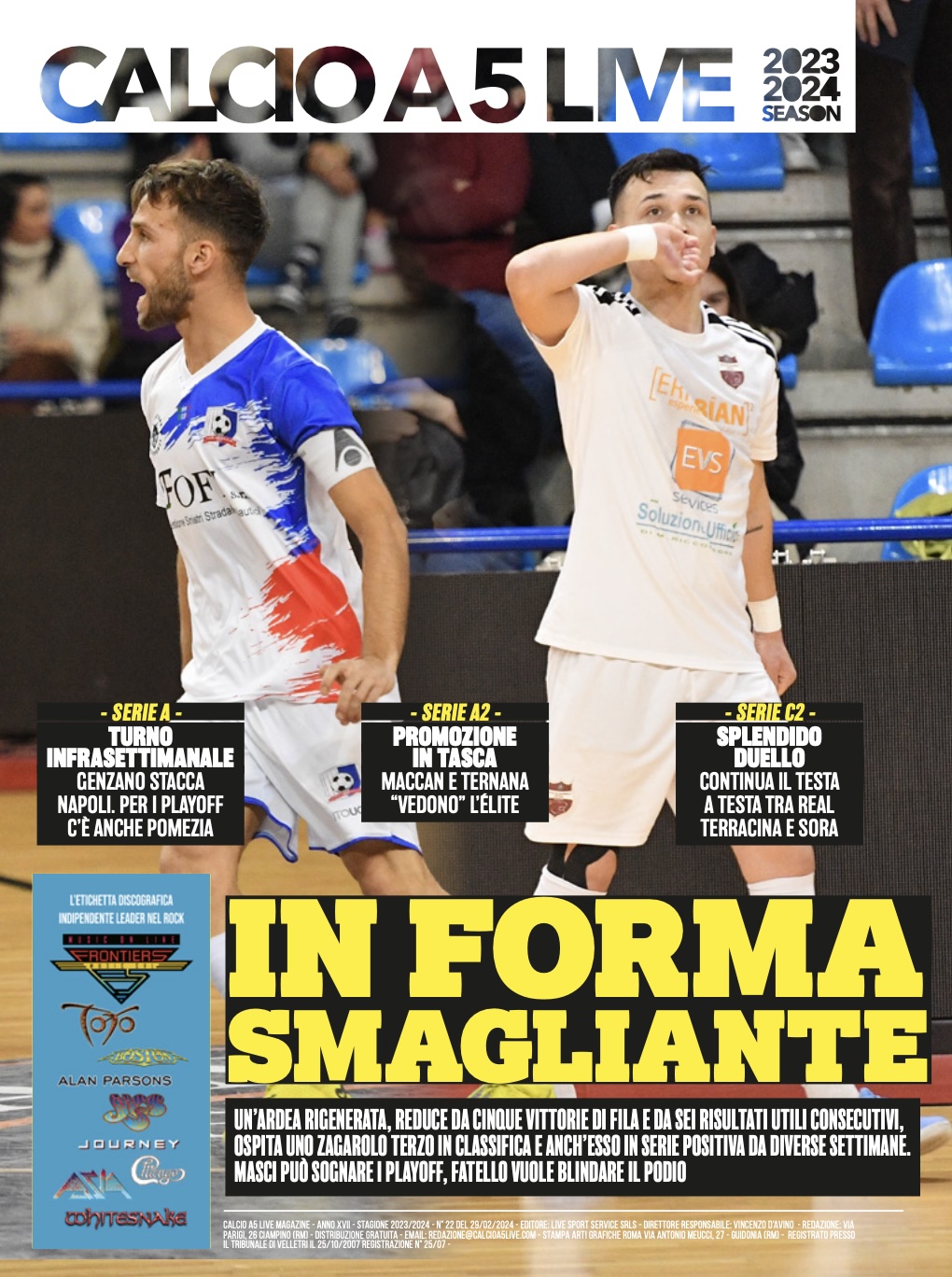 Copertina maschile numero: 22, anno: 2023