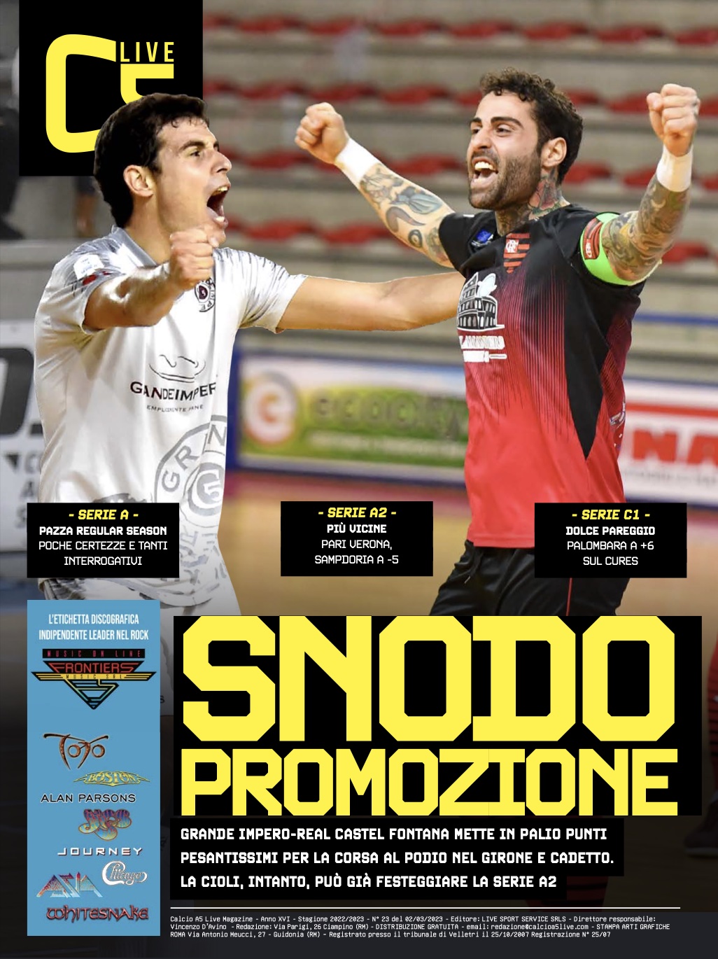 Copertina maschile numero: 23, anno: 2022