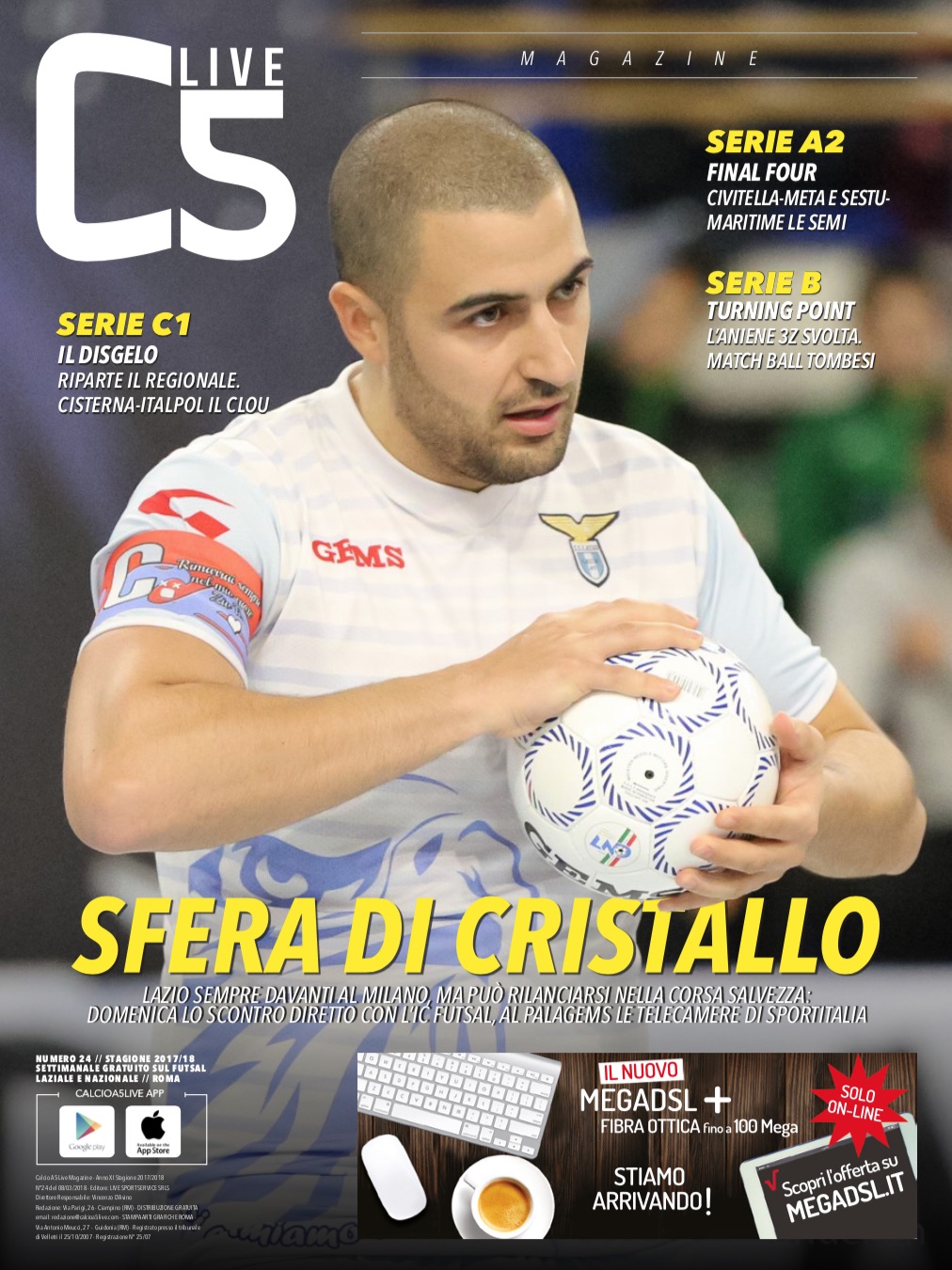 Copertina maschile numero: 24, anno: 2017