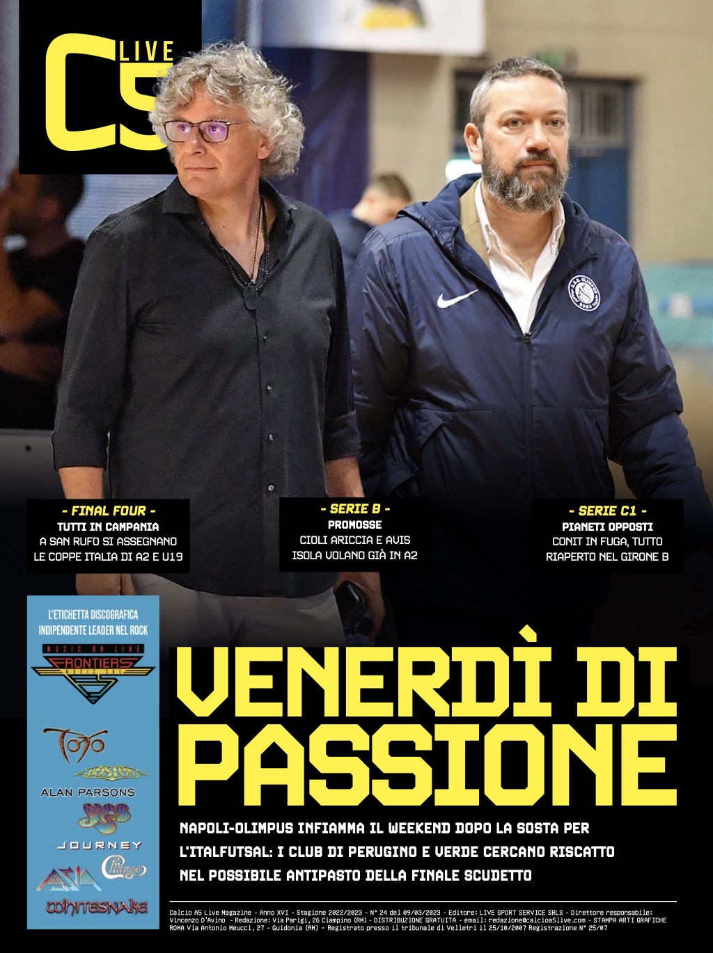 Copertina maschile numero: 24, anno: 2022