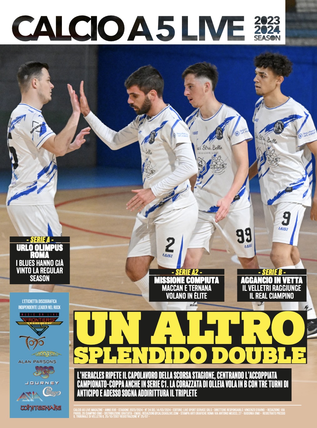 Copertina maschile numero: 24, anno: 2023