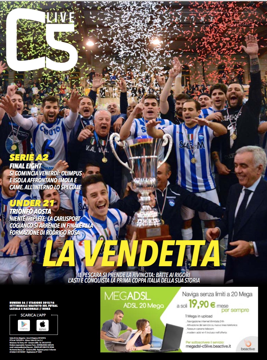 Copertina maschile numero: 26, anno: 2015