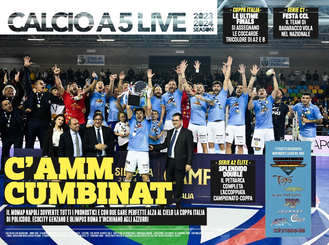 Copertina maschile numero: 26, anno: 2023