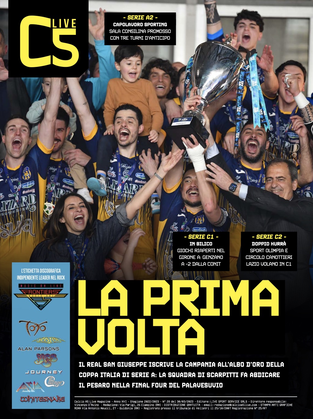 Copertina maschile numero: 28, anno: 2022