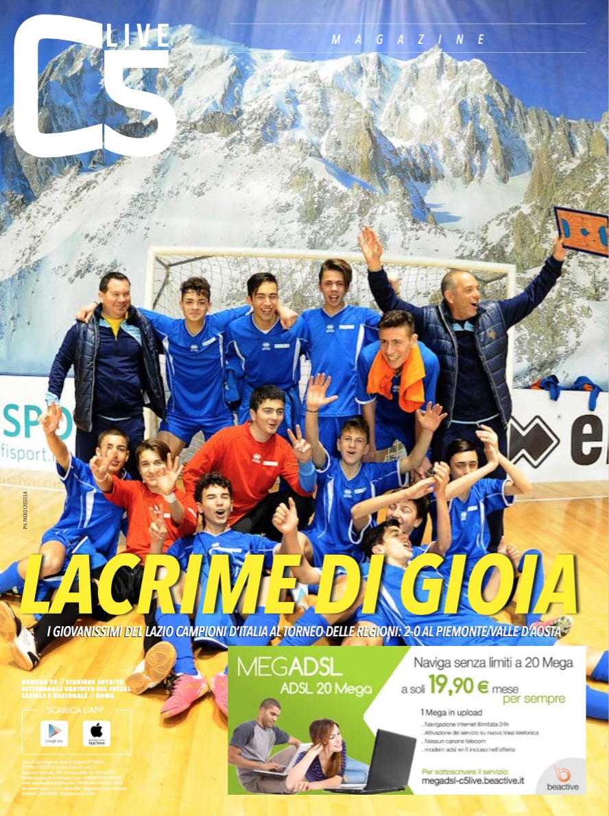 Copertina maschile numero: 29, anno: 2015