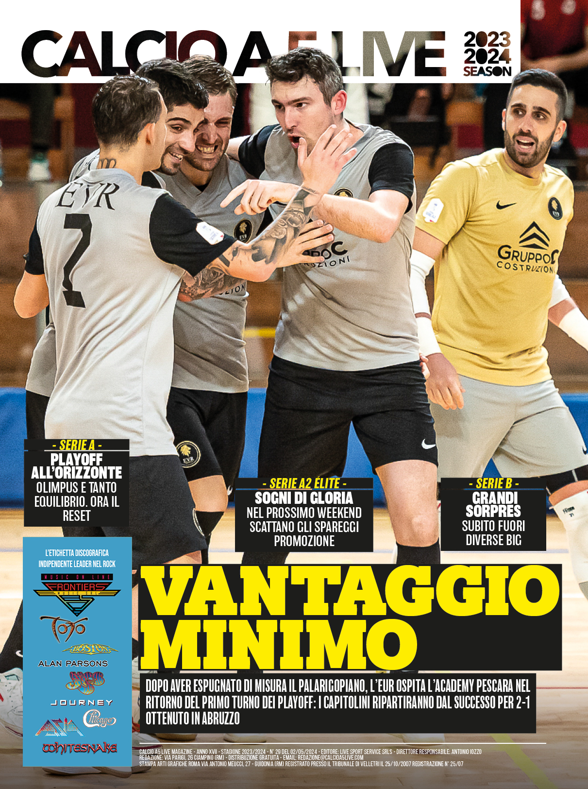 Copertina maschile numero: 29, anno: 2023