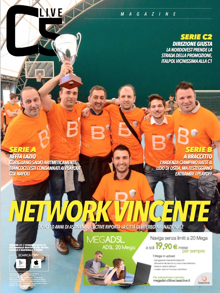 Copertina maschile numero: 31, anno: 2015