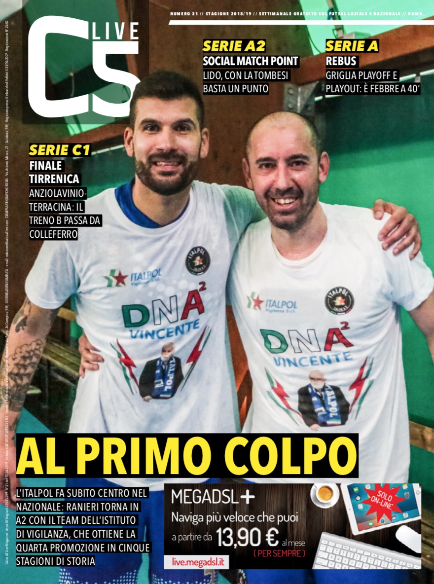 Copertina maschile numero: 31, anno: 2018