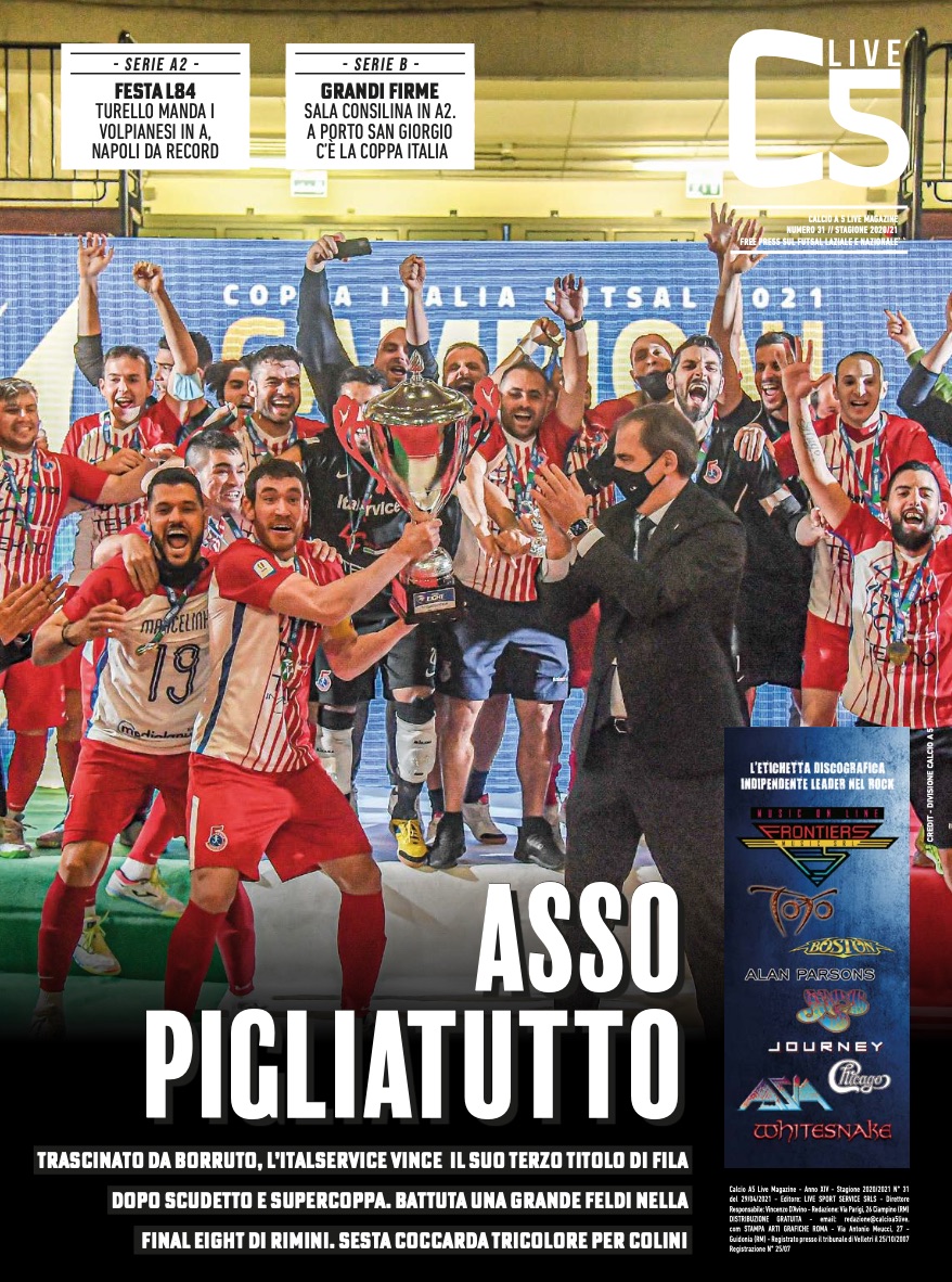 Copertina maschile numero: 31, anno: 2020
